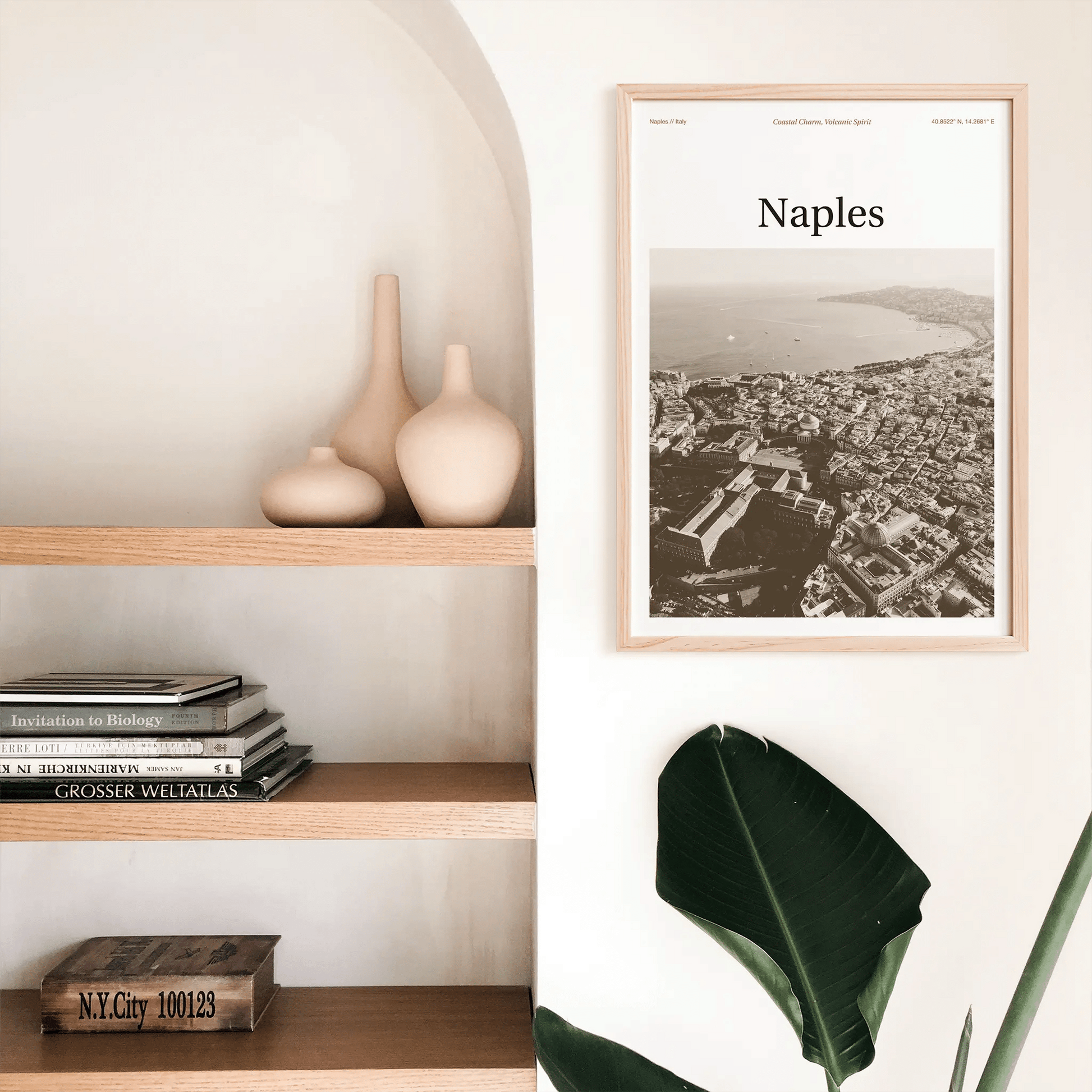 Naples Essence Poster - The Globe Gallery