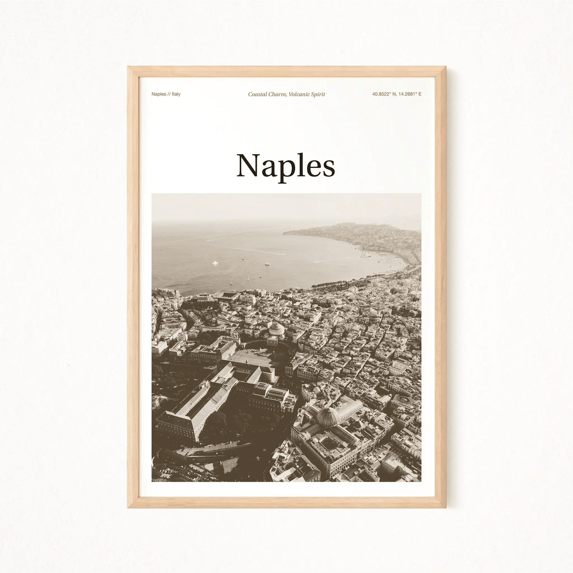 Naples Essence Poster - The Globe Gallery