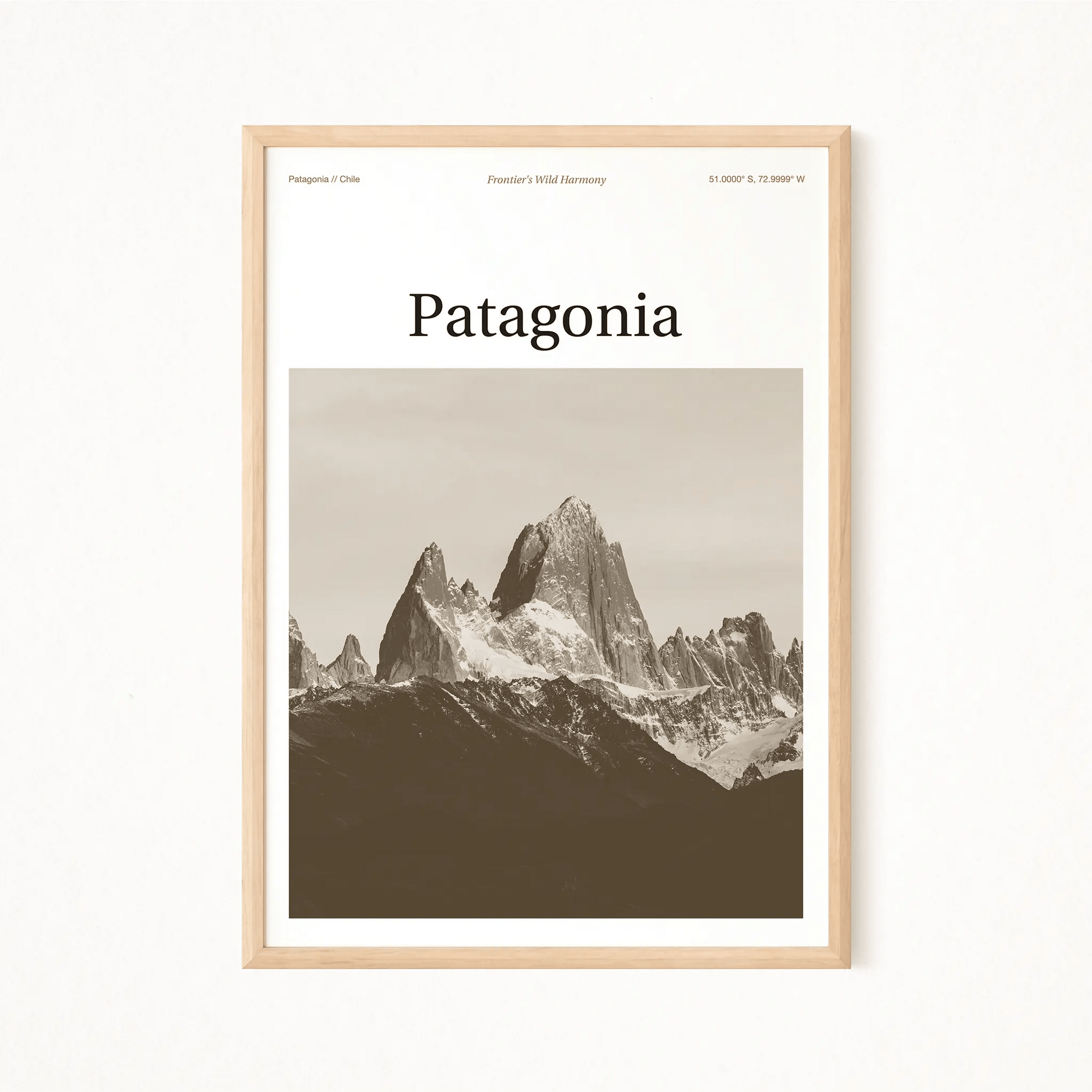 Patagonia Essence Poster - The Globe Gallery