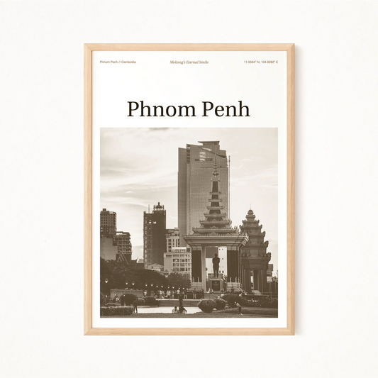 Phnom Penh Essence Poster - The Globe Gallery