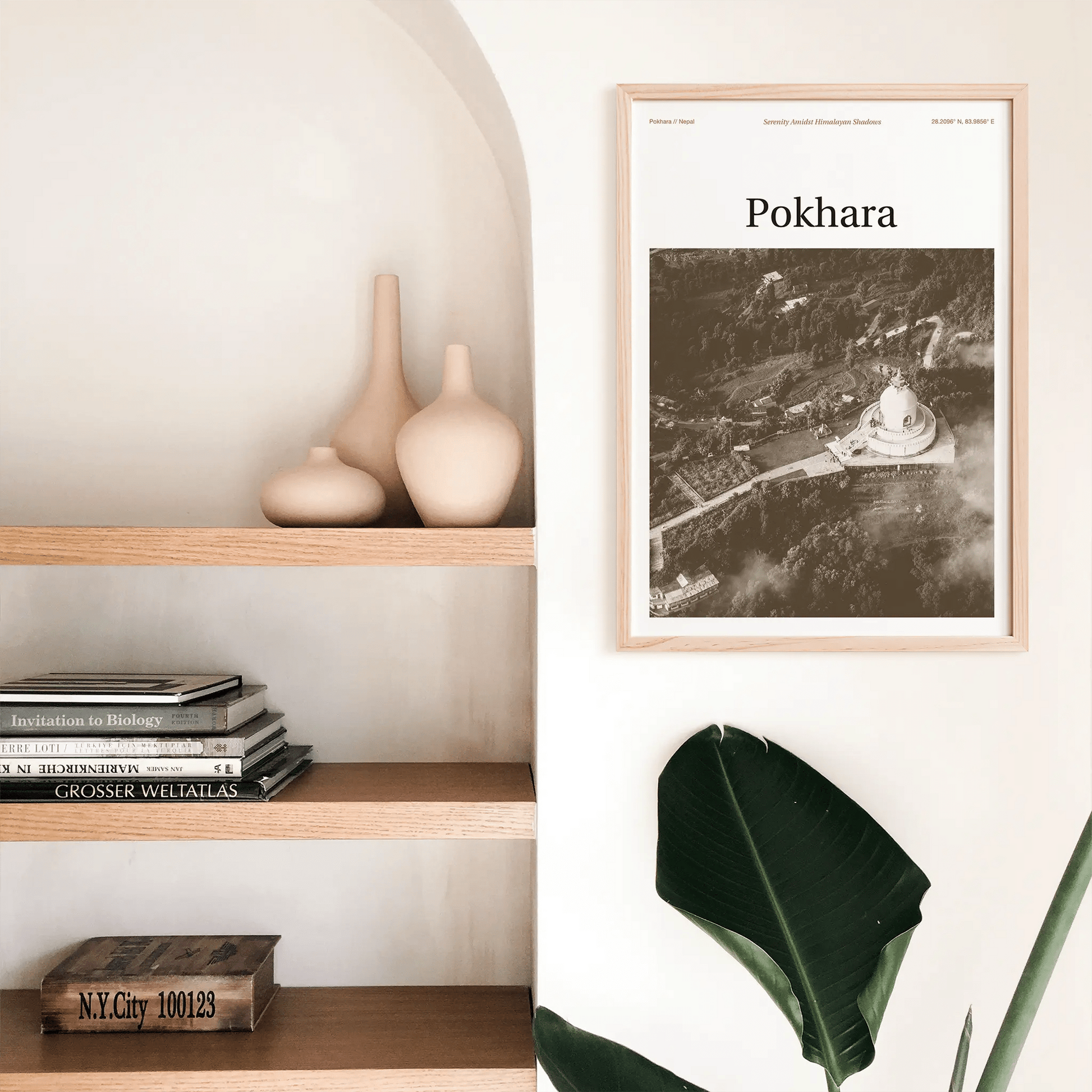 Pokhara Essence Poster - The Globe Gallery