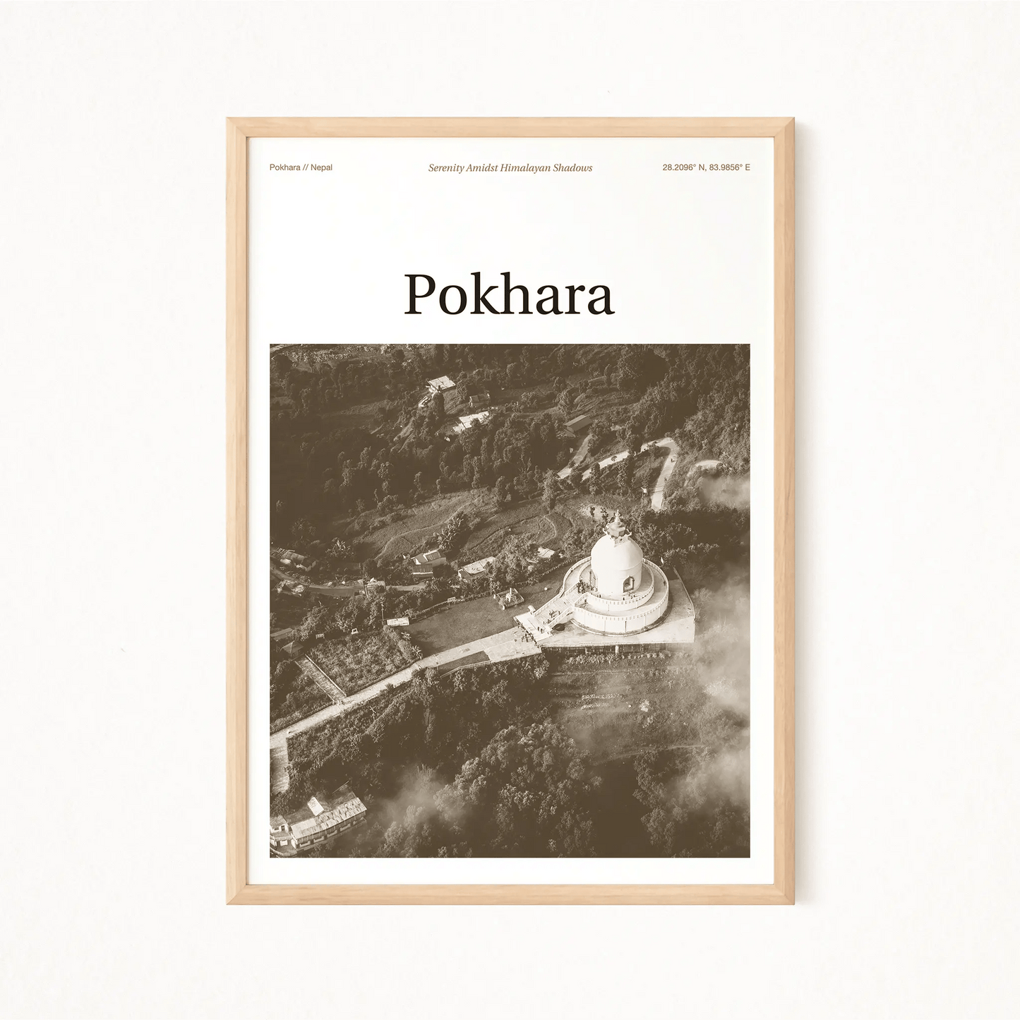 Pokhara Essence Poster - The Globe Gallery