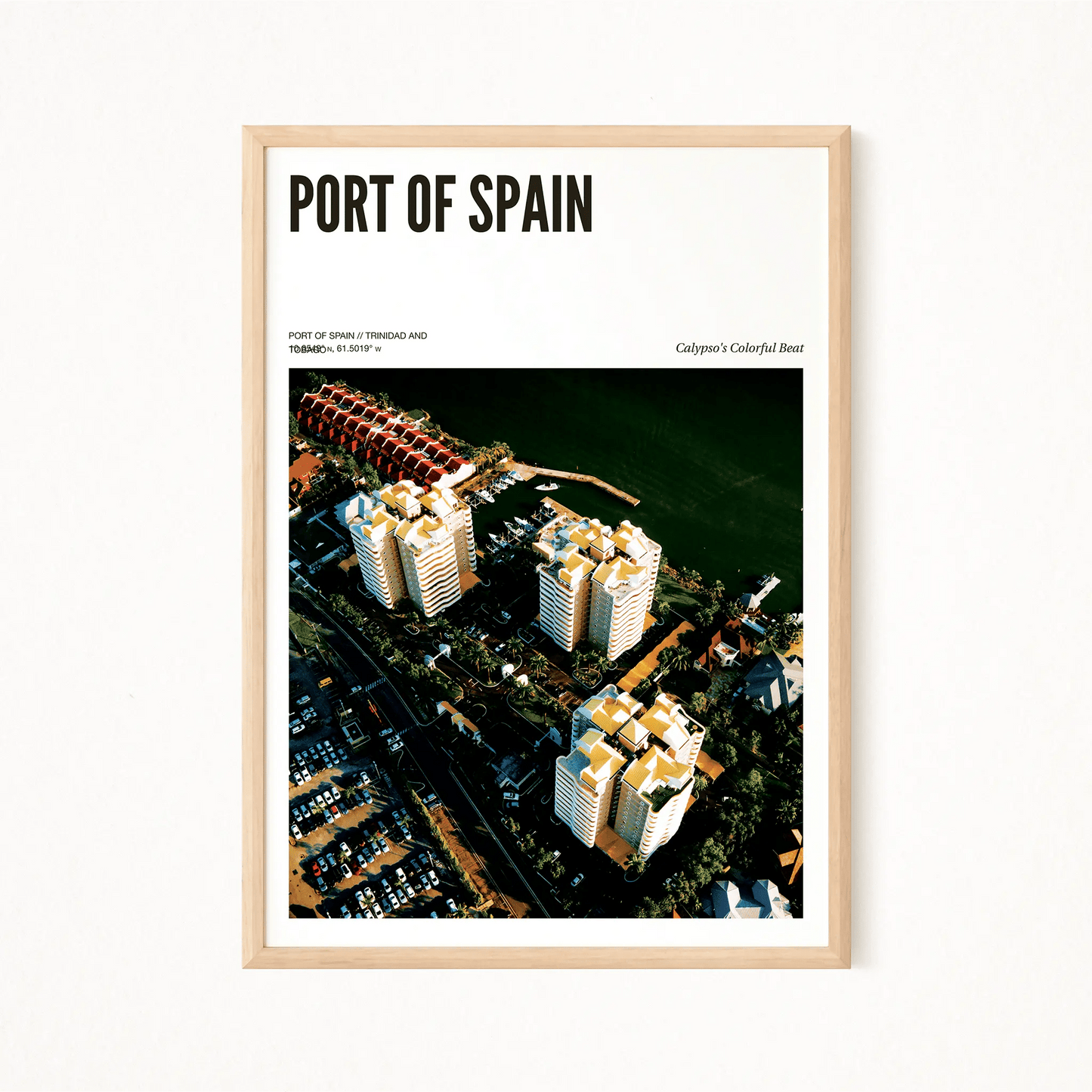 Port of Spain Odyssey Poster - The Globe Gallery