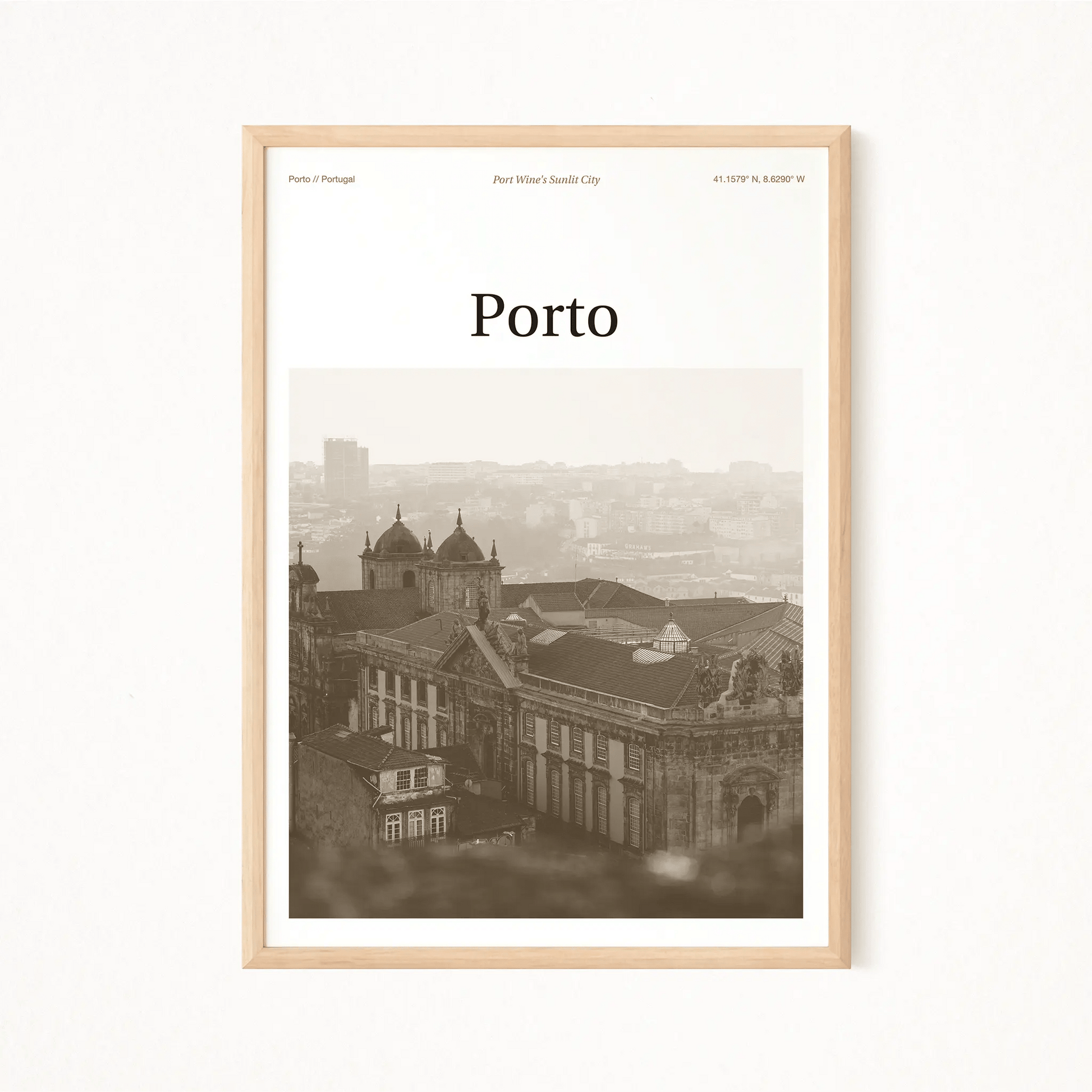 Porto Essence Poster - The Globe Gallery