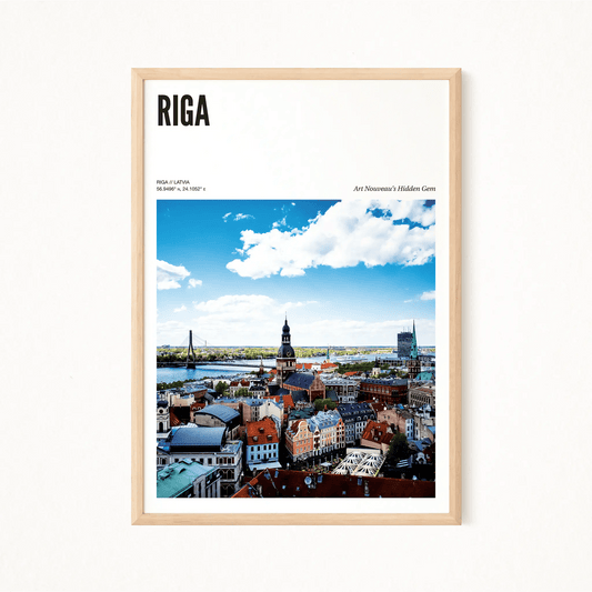 Riga Odyssey Poster - The Globe Gallery