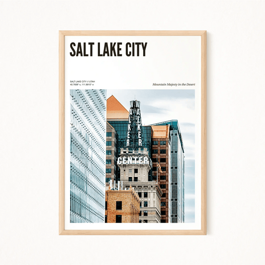 Salt Lake City Odyssey Poster - The Globe Gallery