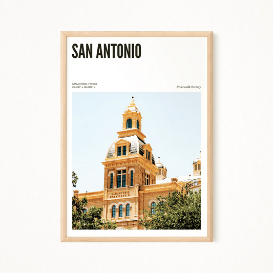 San Antonio Odyssey Poster - The Globe Gallery