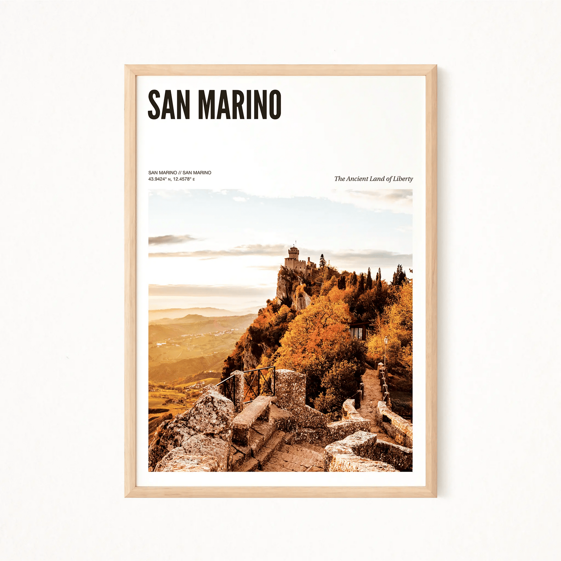 San Marino Odyssey Poster - The Globe Gallery