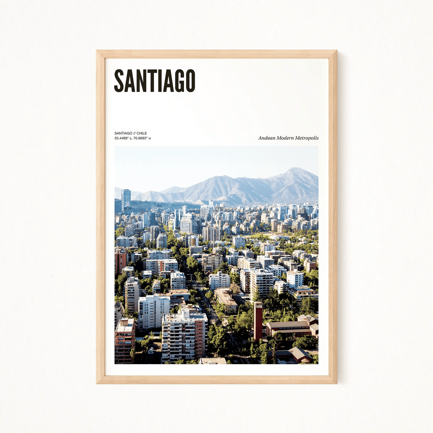 Santiago Odyssey Poster - The Globe Gallery