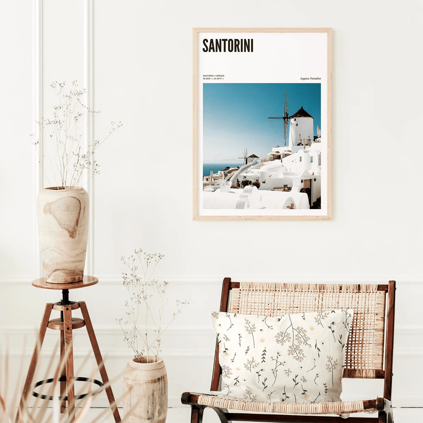 Santorini Odyssey Poster - The Globe Gallery