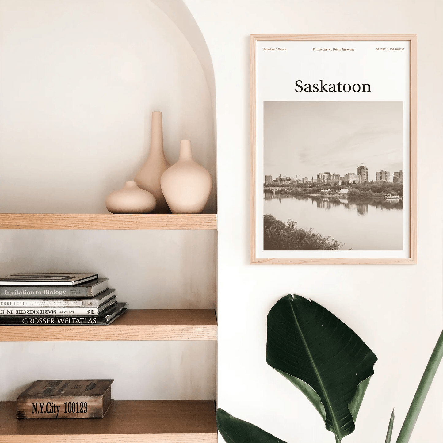 Saskatoon Essence Poster - The Globe Gallery