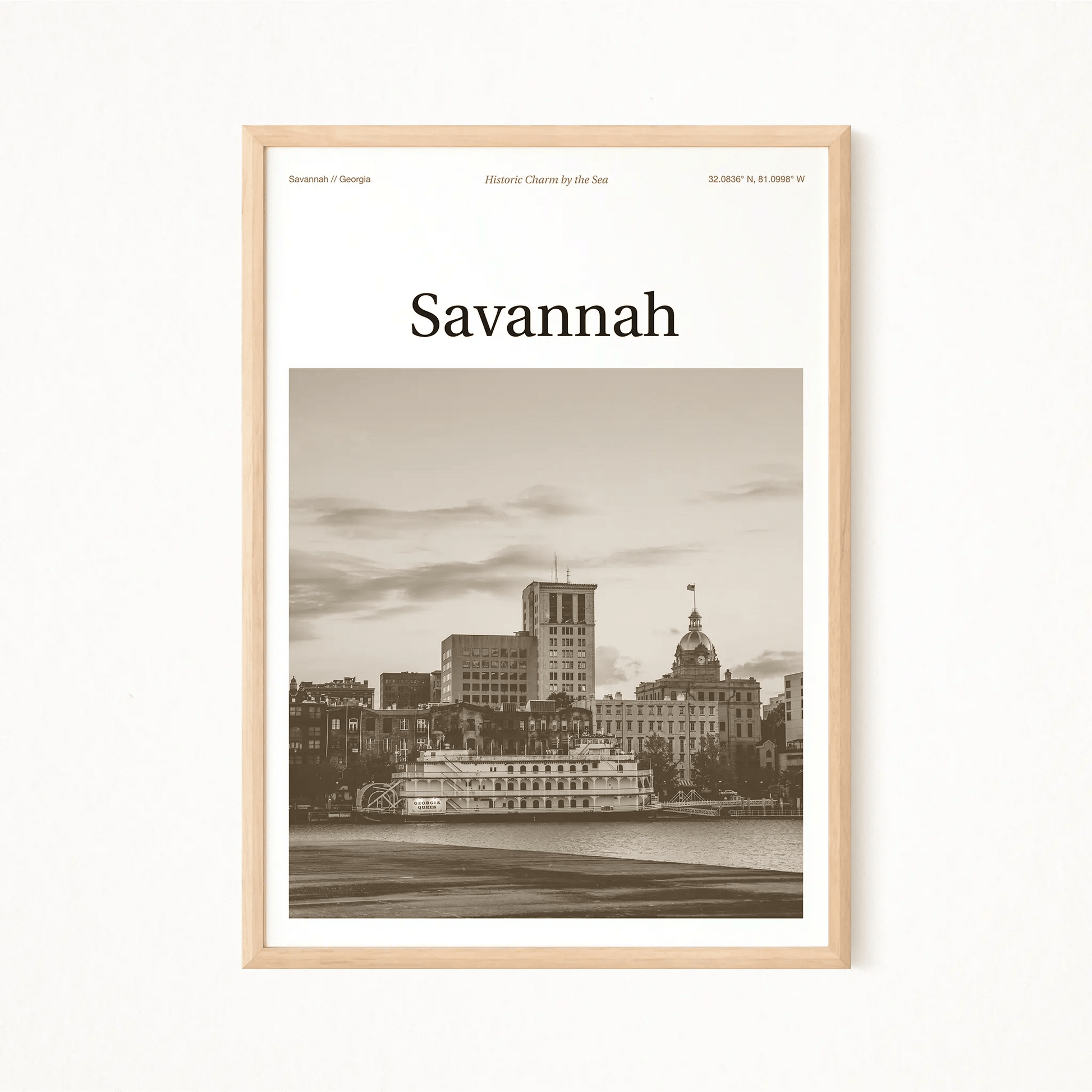 Savannah Essence Poster - The Globe Gallery