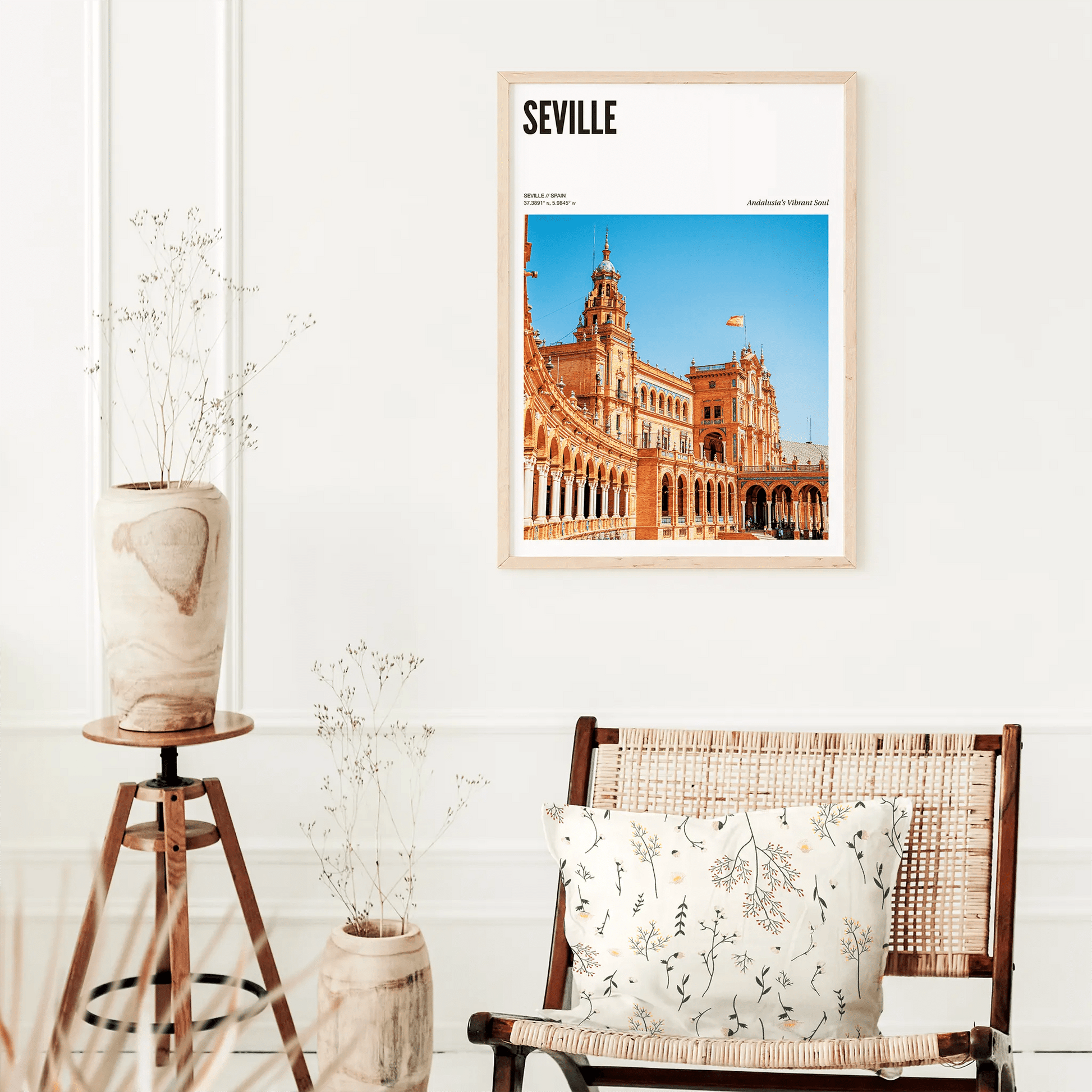 Seville Odyssey Poster - The Globe Gallery