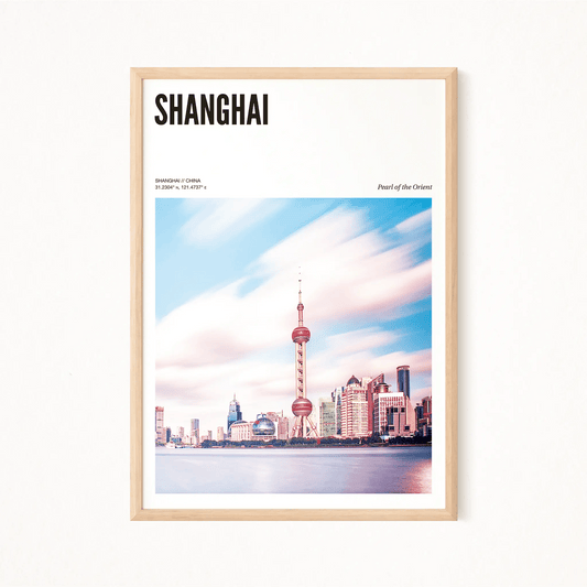 Shanghai Odyssey Poster - The Globe Gallery