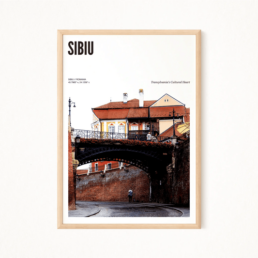 Sibiu Odyssey Poster - The Globe Gallery