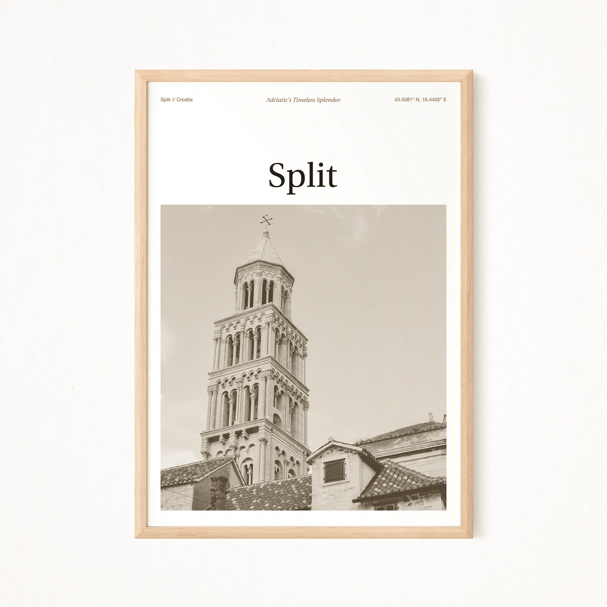 Split Essence Poster - The Globe Gallery