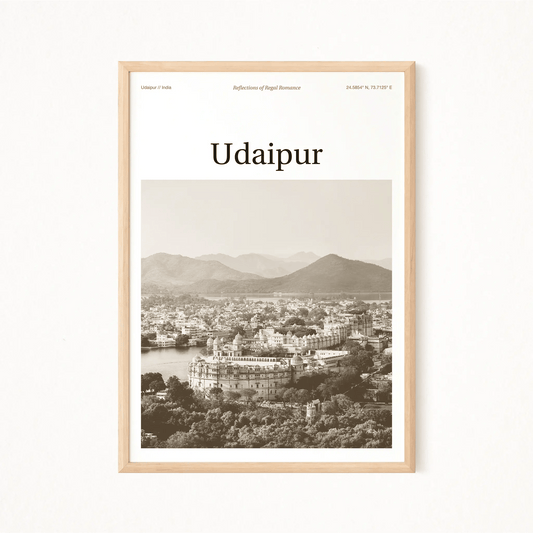 Udaipur Essence Poster - The Globe Gallery