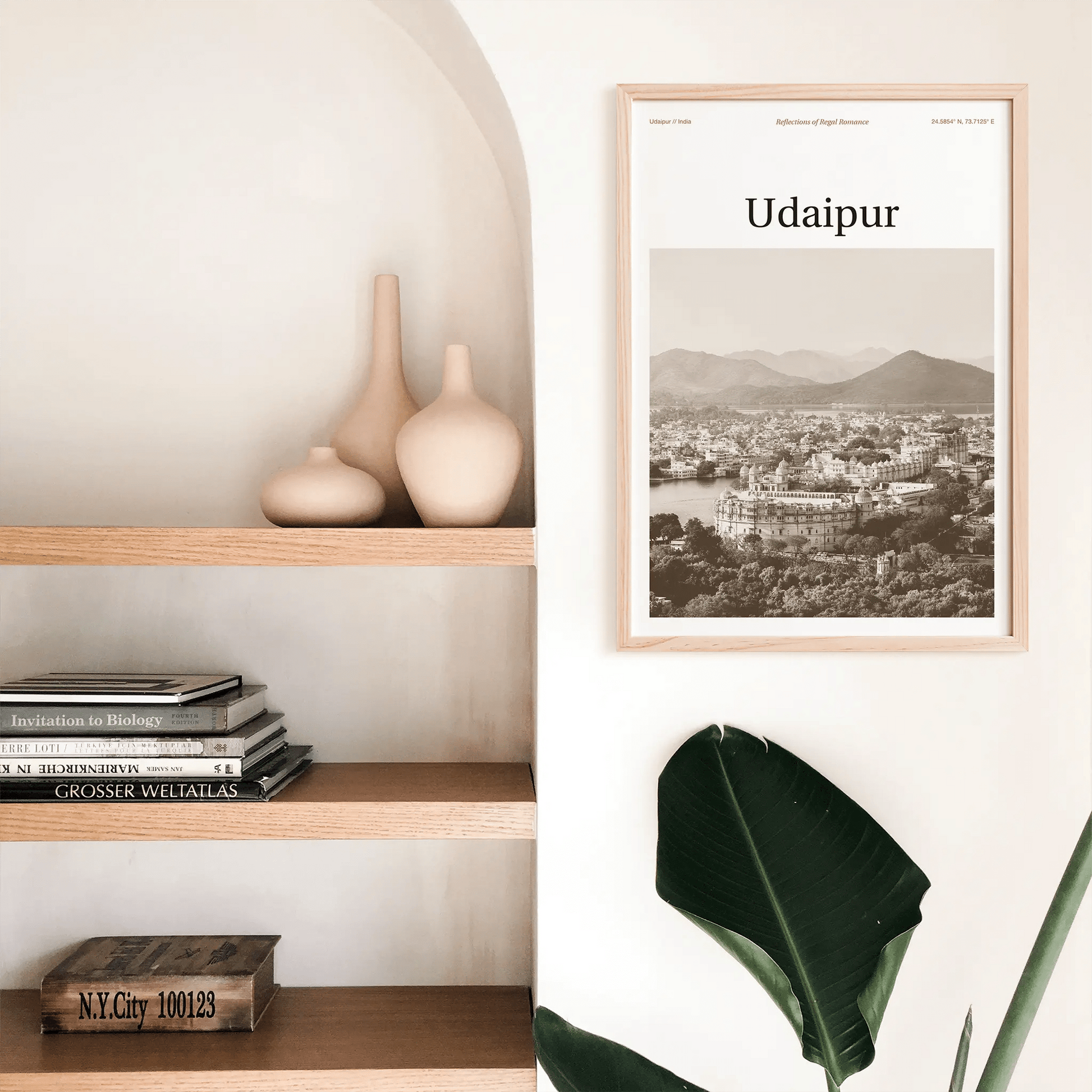 Udaipur Essence Poster - The Globe Gallery