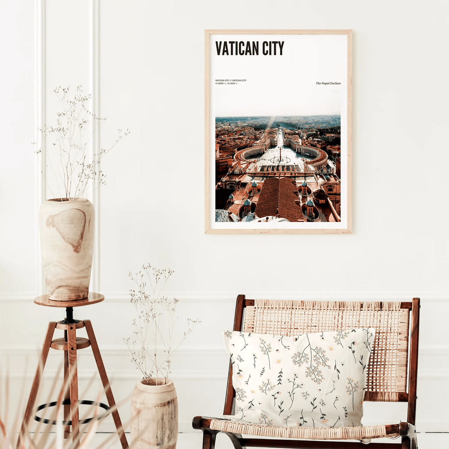 Vatican City Odyssey Poster - The Globe Gallery