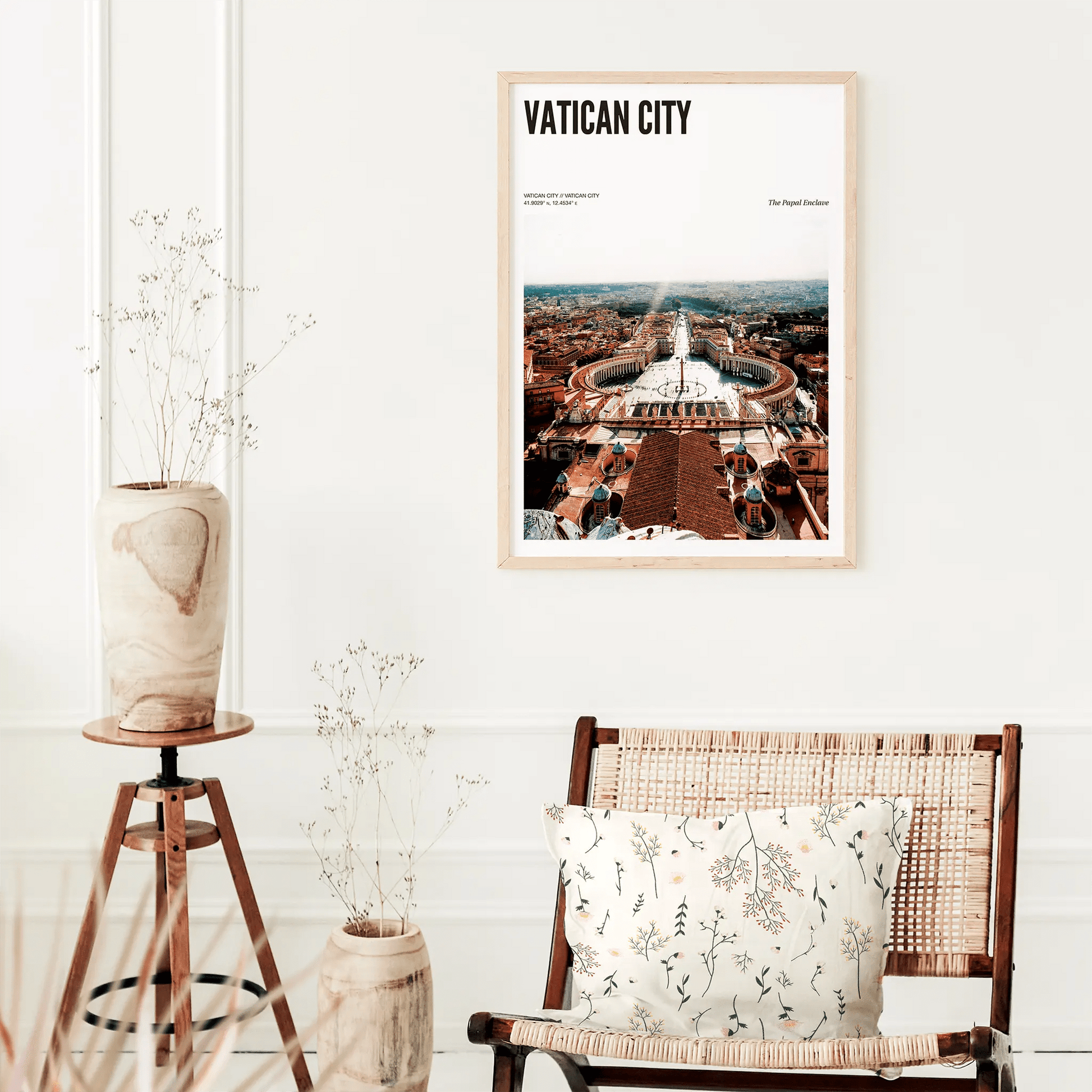 Vatican City Odyssey Poster - The Globe Gallery