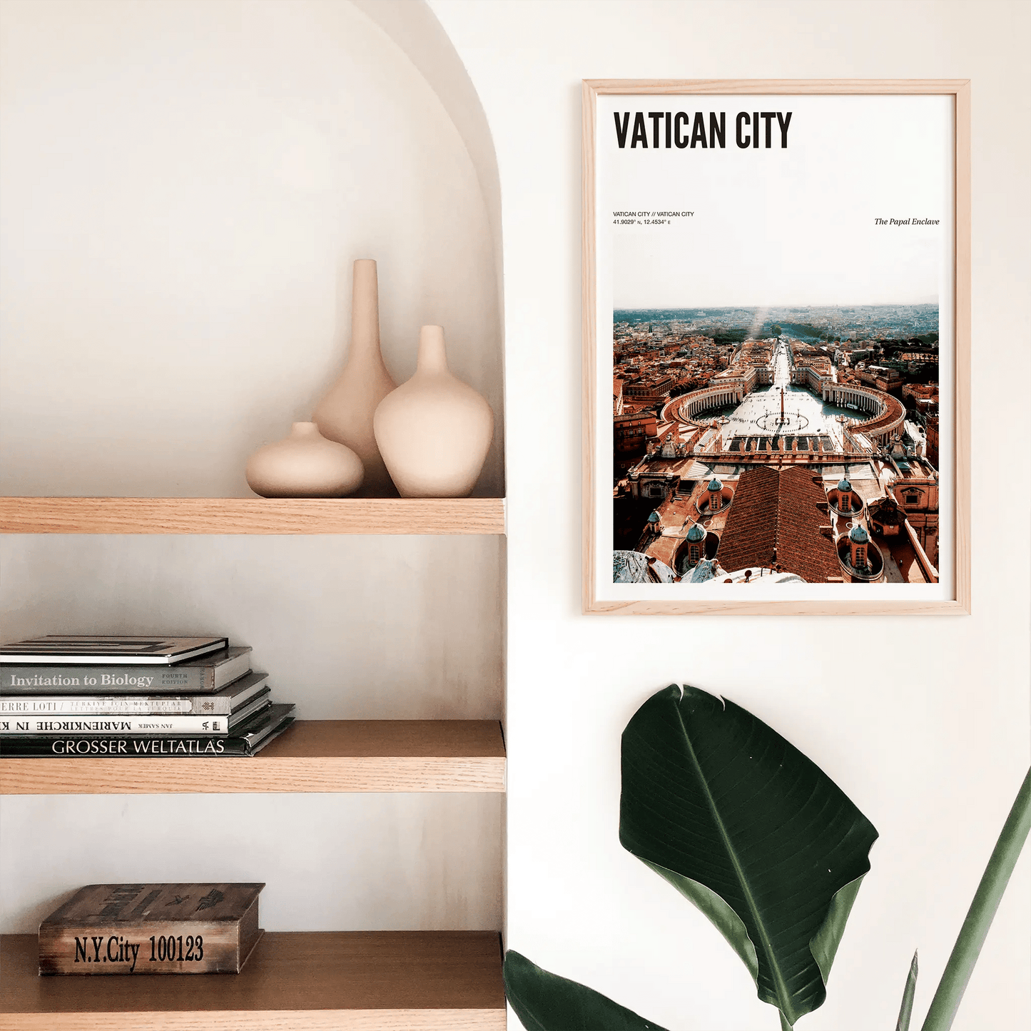 Vatican City Odyssey Poster - The Globe Gallery