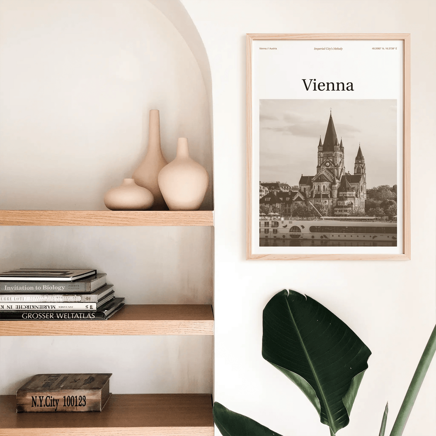 Vienna Essence Poster - The Globe Gallery