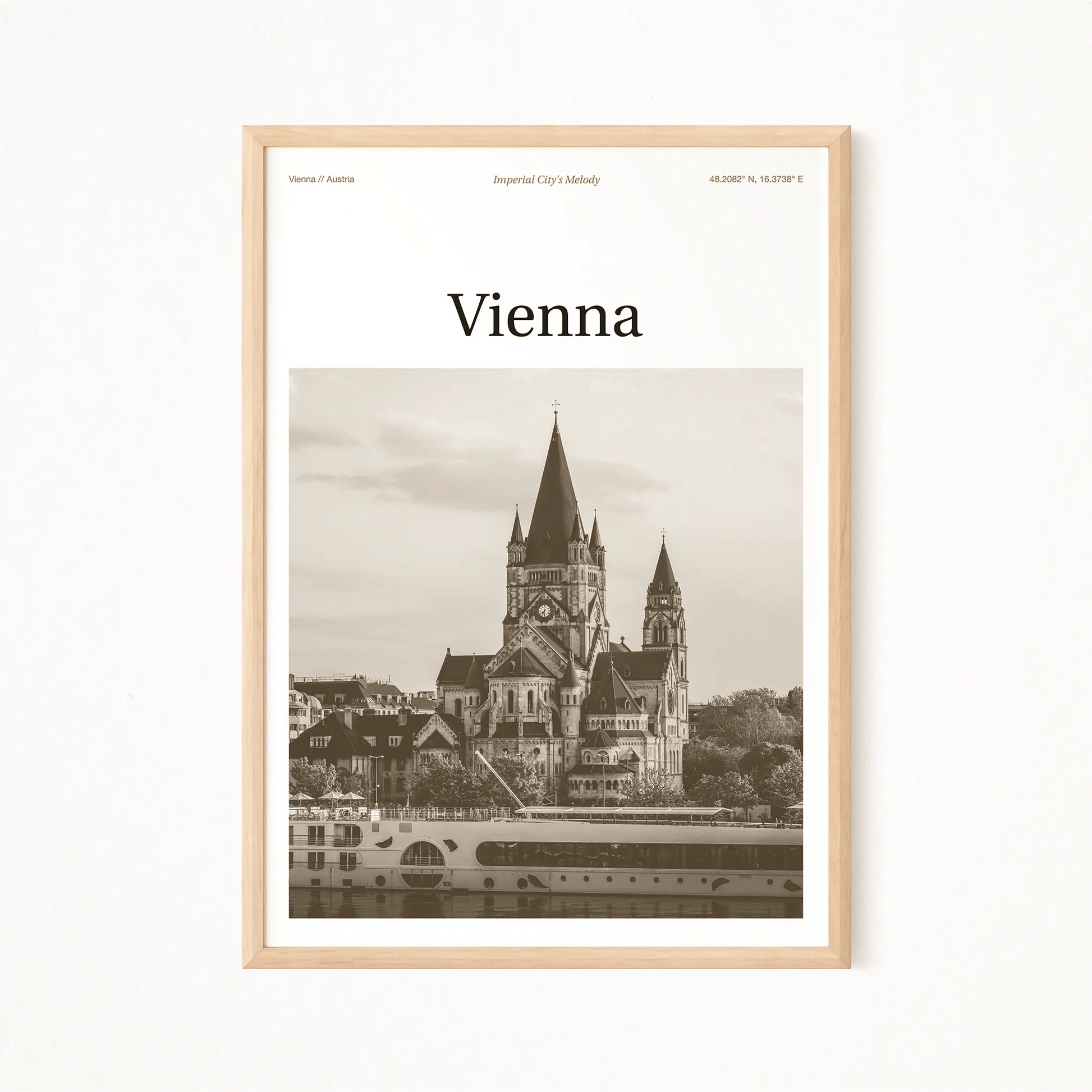 Vienna Essence Poster - The Globe Gallery