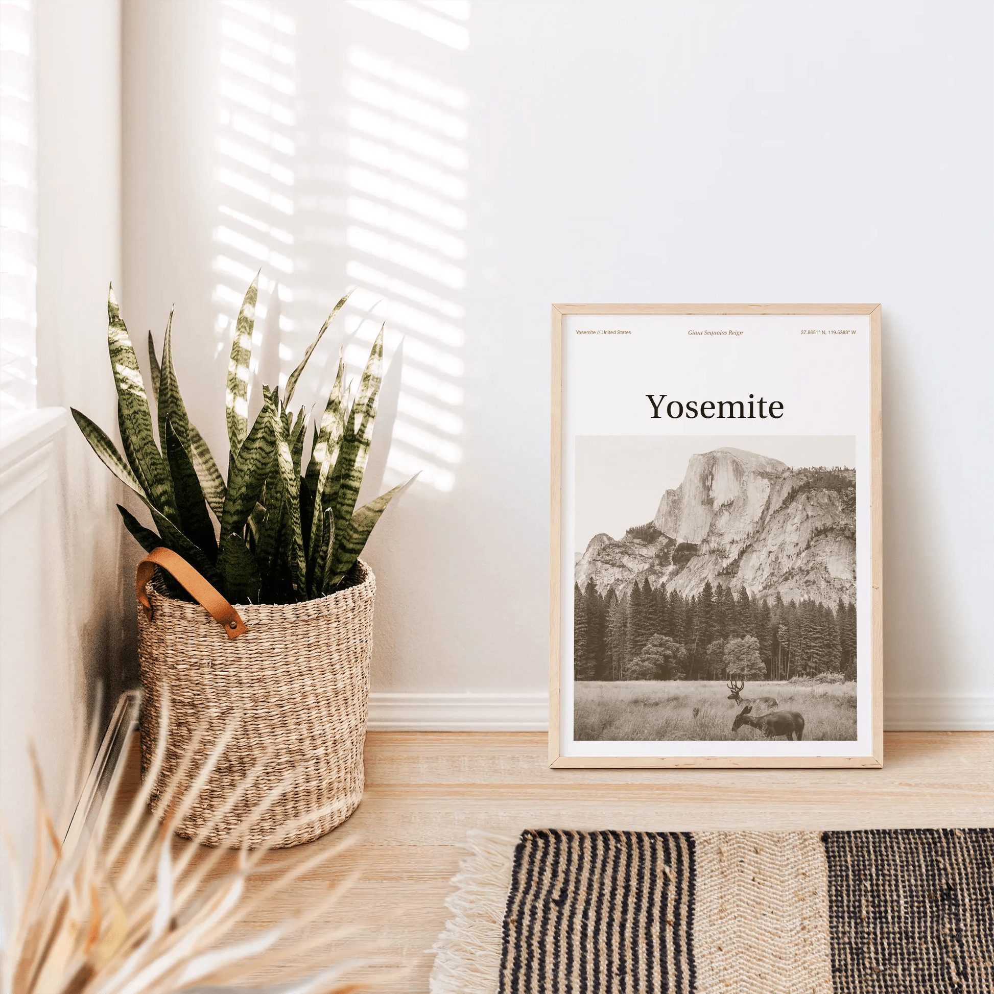 Yosemite Essence Poster - The Globe Gallery